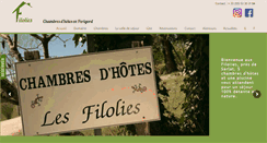 Desktop Screenshot of lesfilolies.com
