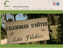 Tablet Screenshot of lesfilolies.com